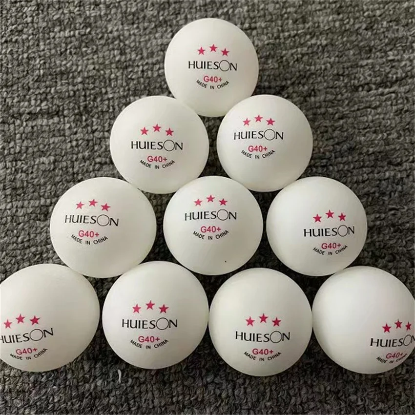 10 Teile/los Huieson Neue ABS Tischtennis Bälle 3 Sterne 2,8g 40 +mm Ping Pong Bälle für Training und Wettbewerb – Detail 1