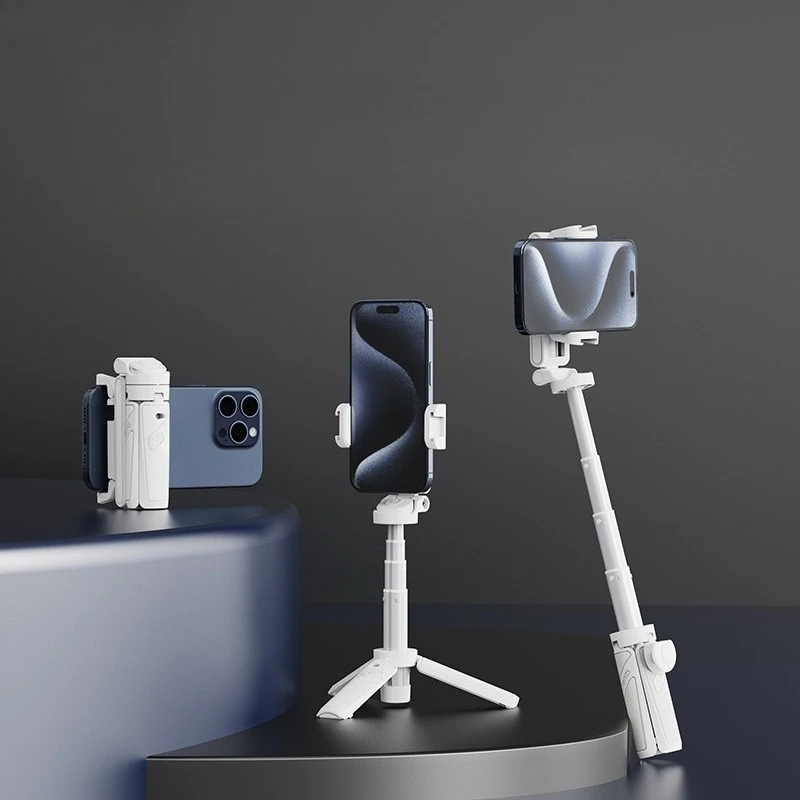 

JJ02 Bluetooth handle tripod handheld horizontal and vertical shooting photography camera three-in-one mobile phone