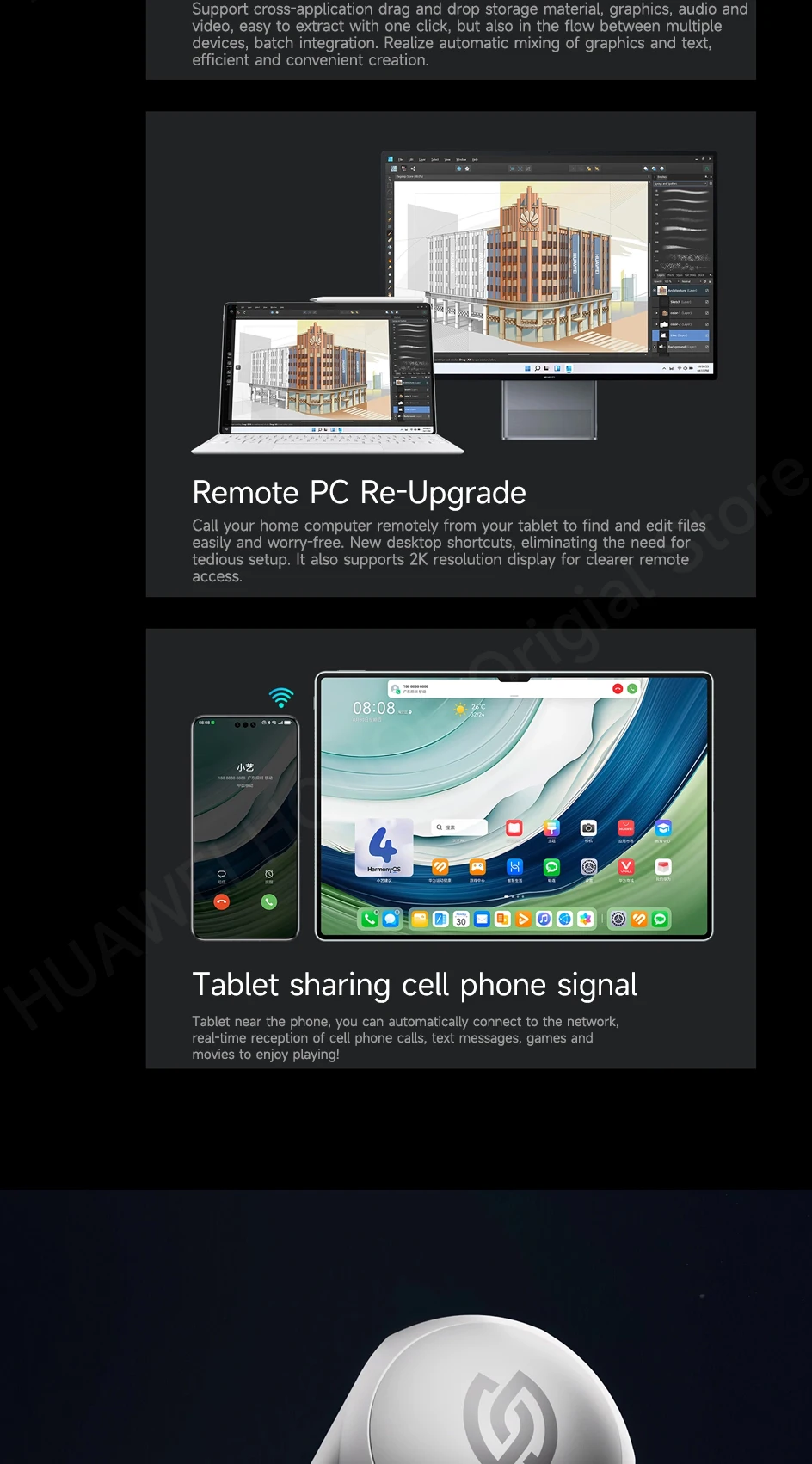 2023 Wifi/LTE HUAWEI MatePad Pro 13.2-inch Tablet OLED 2.8K 144Hz 94% Screen-to-body Ratio HarmonyOS 4 10100mAh