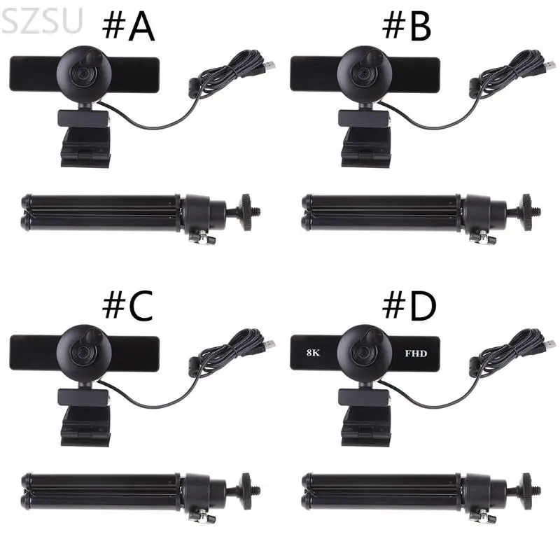 

SZSU Webcam Camera 1080P Autofocus for PC Desktop Compute USB 2.0 With Microphone