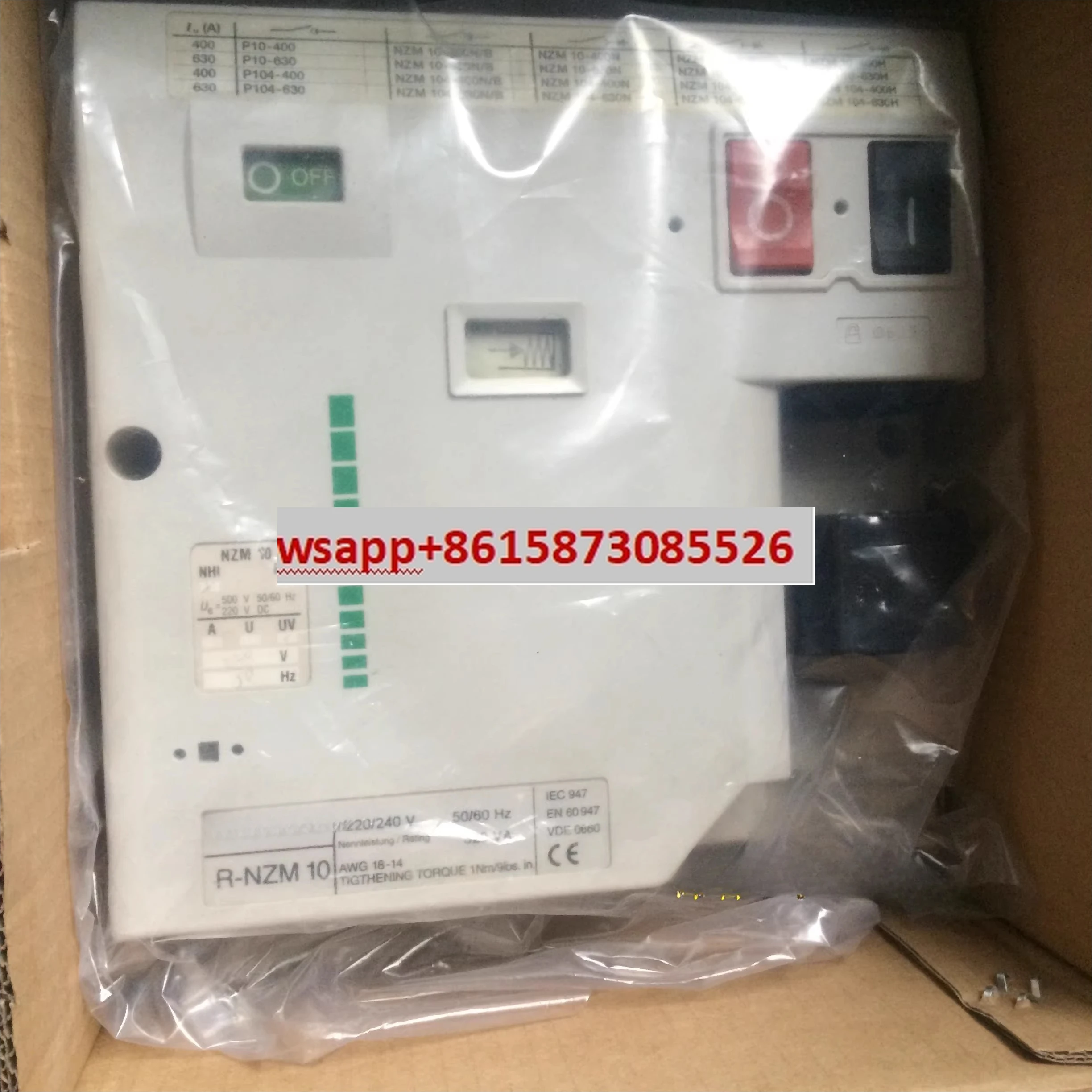 

Оригинальный контактор R-NZM10 220В 240В в наличии