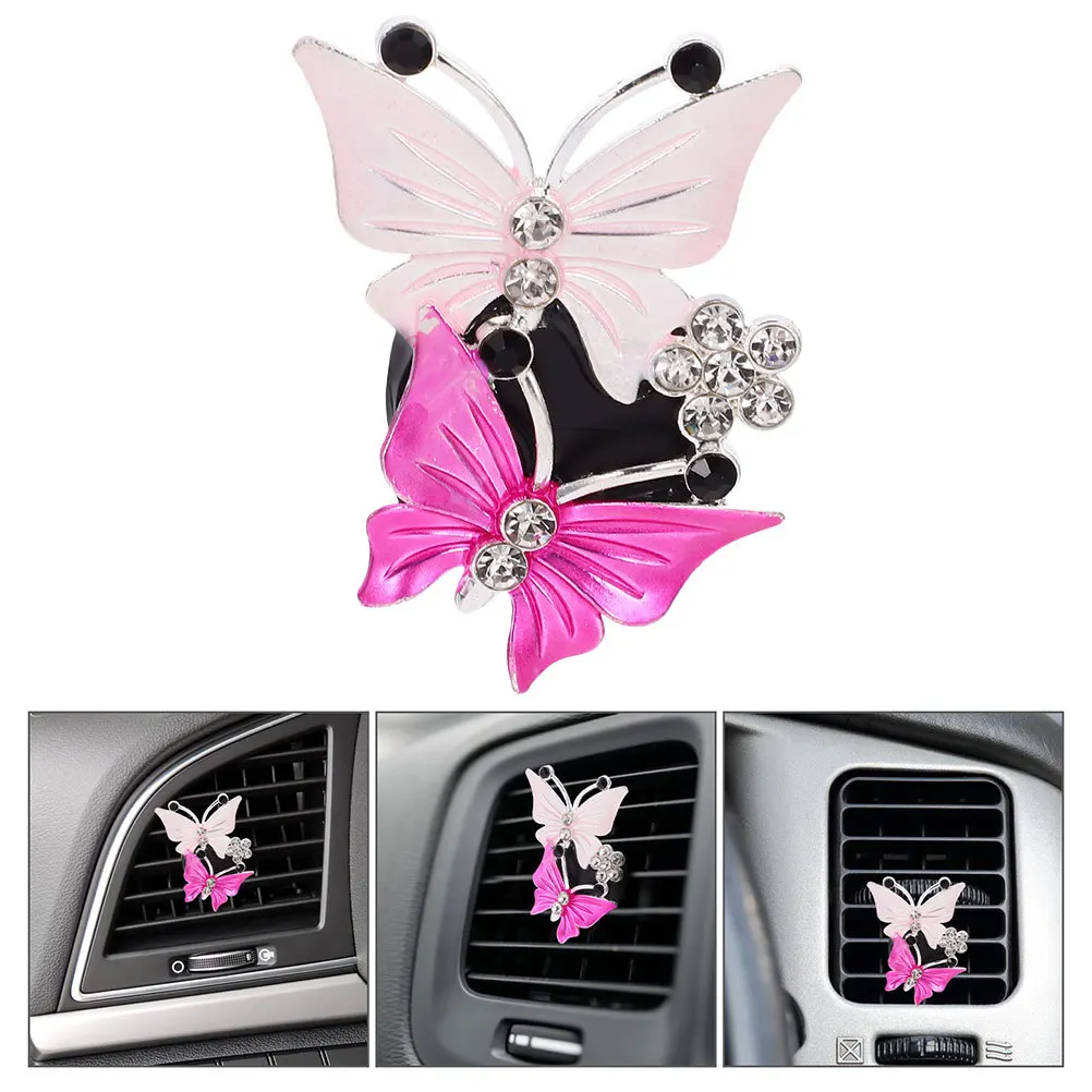 

3pcs Car Air Freshener Clip Double Vent Clips For Car Air Conditioner Long Lasting Scent Diffuser Auto Vent