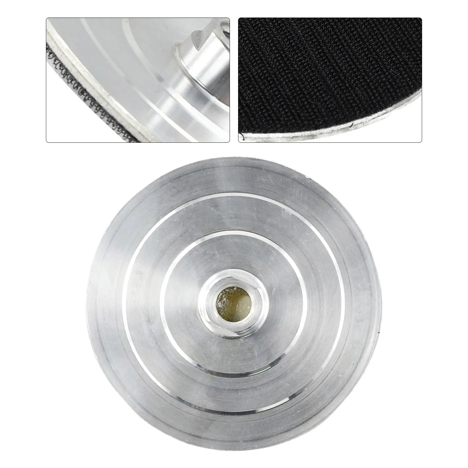 1pc 3inch 4inch Backer Pad For Diamond Polishing Pads M14 M10 M16 Aluminum Based Backer Backing Holder Pad Back Up Pad