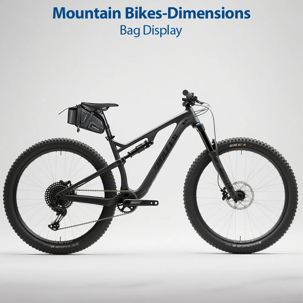 NEUE Wasserdichte Fahrradsatteltasche MTB Rennrad-Satteltaschen Fahrrad-Wasserflaschentasche Werkzeughaltertasche MTB-Zubehör – Detail 13