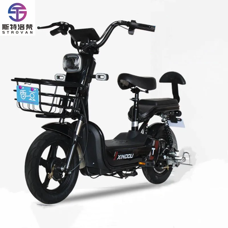 14 Inch Adult Electronic City E-bike Bike 48v 350w Electric Bicycle