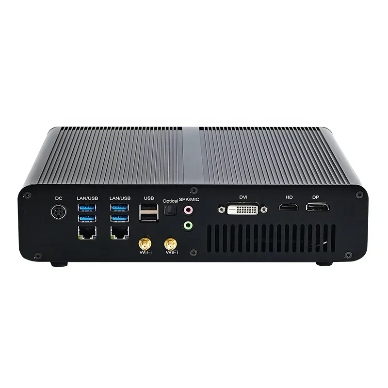 2024 Cheap 2 LAN i7-7920HK i5-7300HQ Micro ITX Gaming Desktop GTX1650 1050Ti 1060 Industrial Mini Server