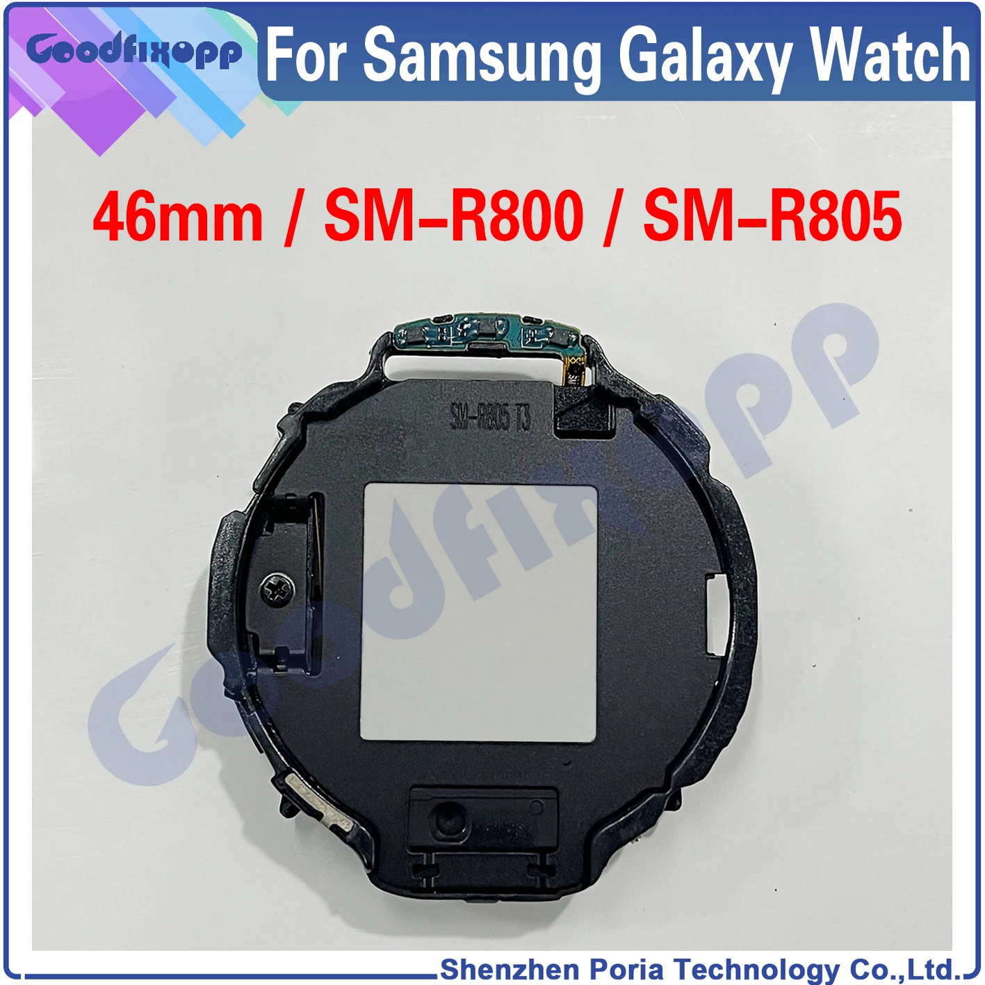 For Samsung Galaxy 46MM SM-R800 SM-R805 R800 R805 Watch Middle Lid Frame Plate Mainboard Holder Board LCD Mid Faceplate Support