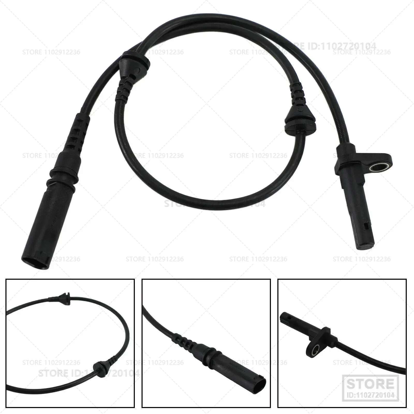 For 2010-2019 BMW X5 X6 M/Hybrid (E70 E71 E72 F15 F16 F85 F86) ABS Speed Sensor 34526771776 34526771777