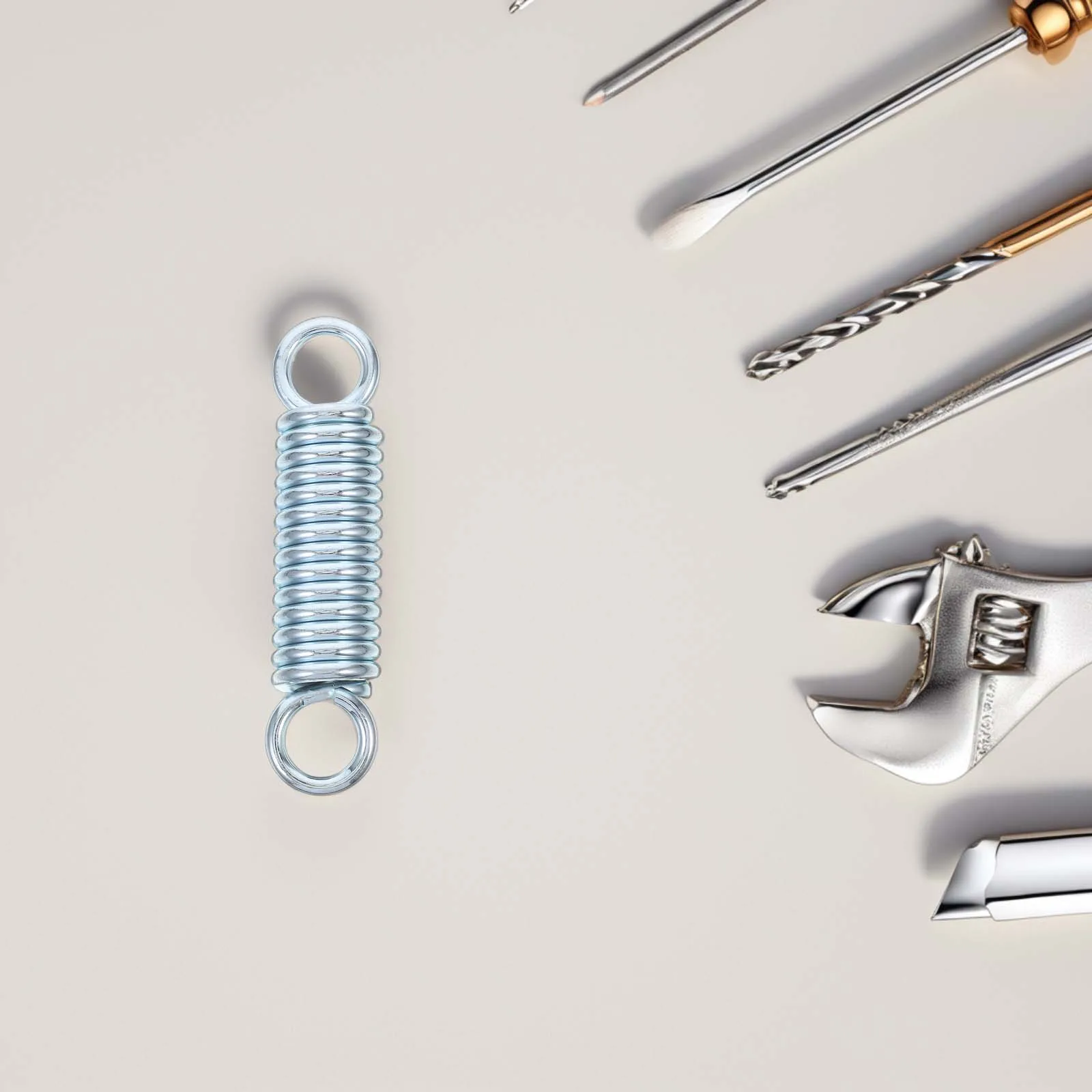 1Pc Galvanized Hammock Swing Spring For Punching Bag Suspension Chair Heavy Duty Extension Spring