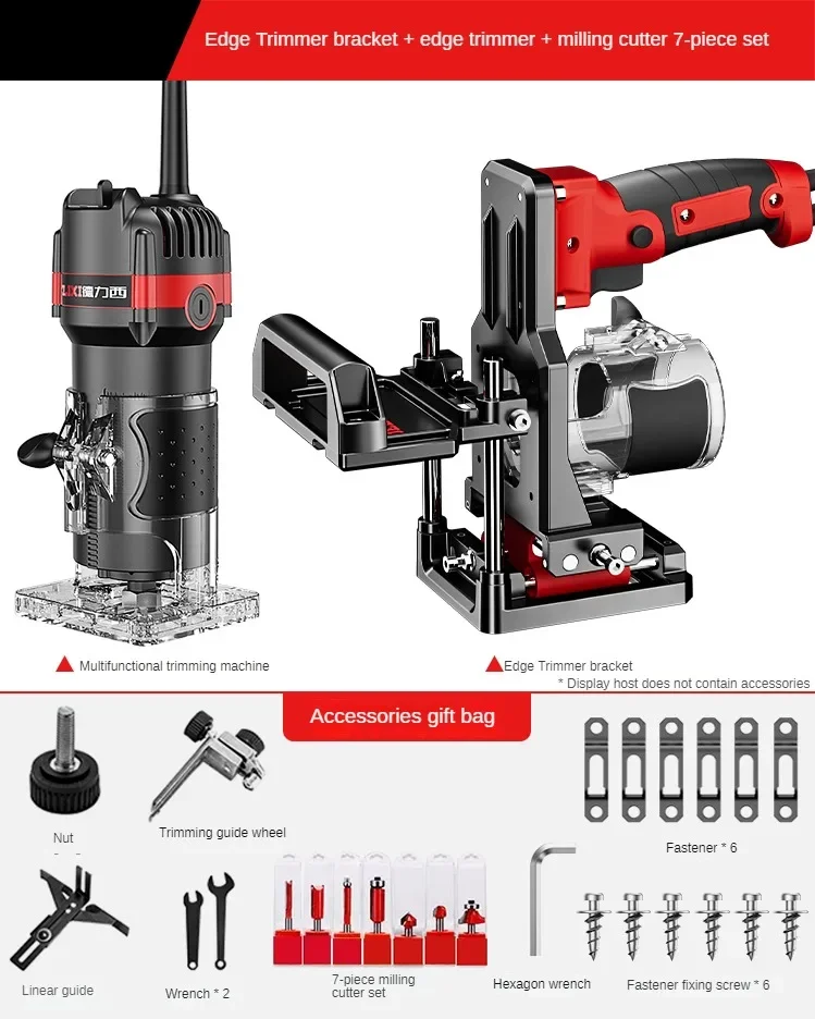 

Invisible Joints Power Tool Set With Router Table And Grooving Jig For Woodworking