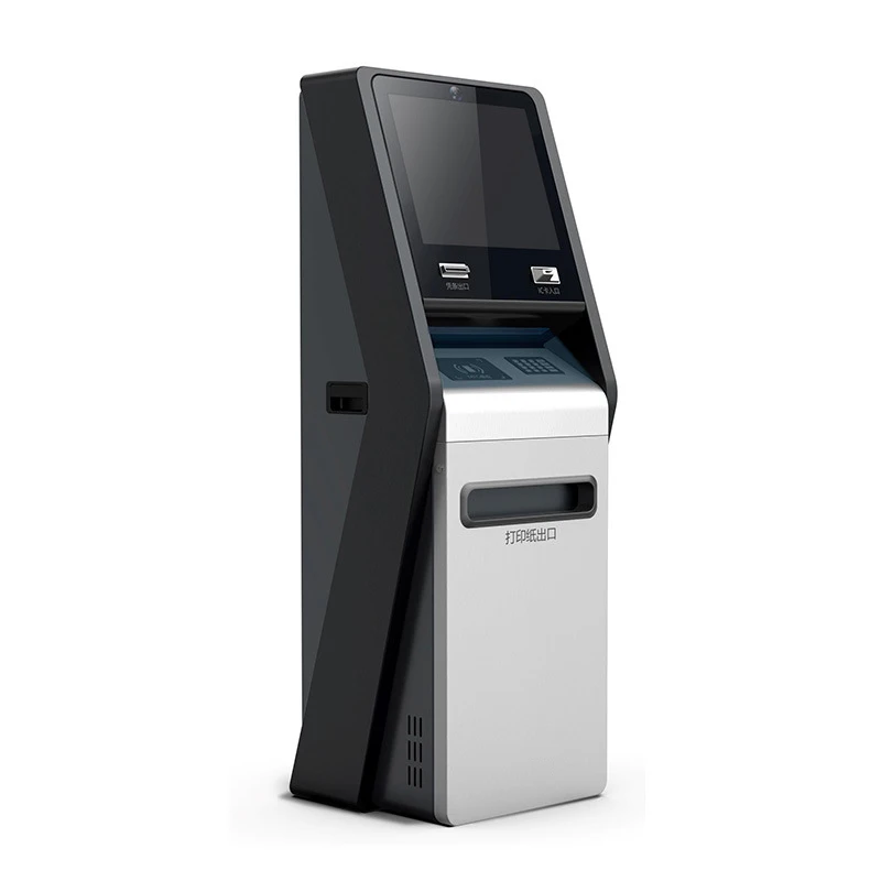 

27 Inch Self Service Kiosk Pos System Bank Hospital Exhibition Display Services Kiosk THLEE Self Service Kiosk Windows