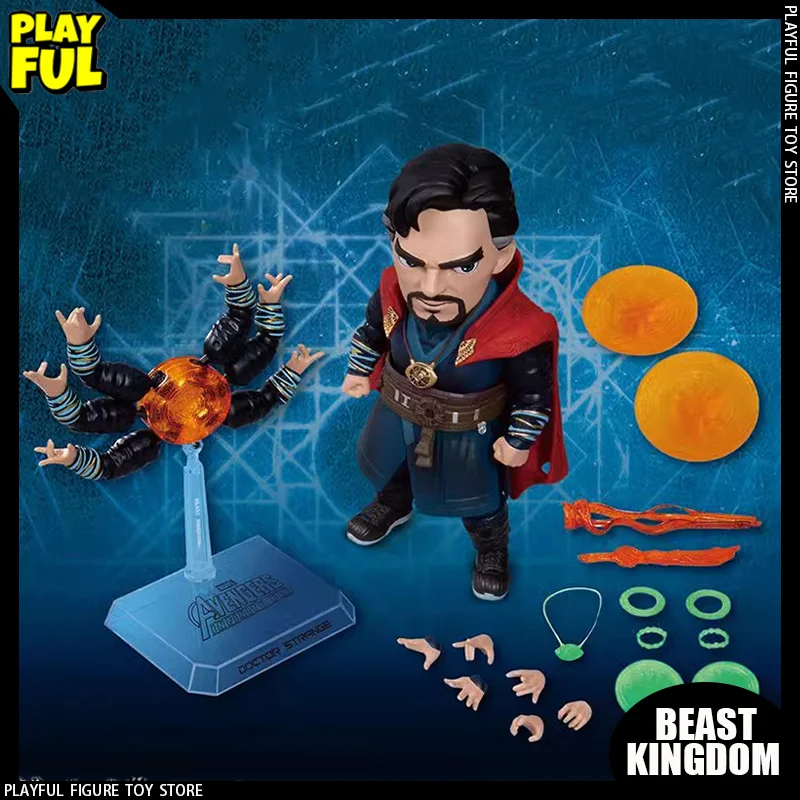 New In Stock Beast Kingdom Avengers:Infinity War Stephen Strange Anime Figure Eaa-072 Doctor Strange Doll Statues Toys Kids Gift