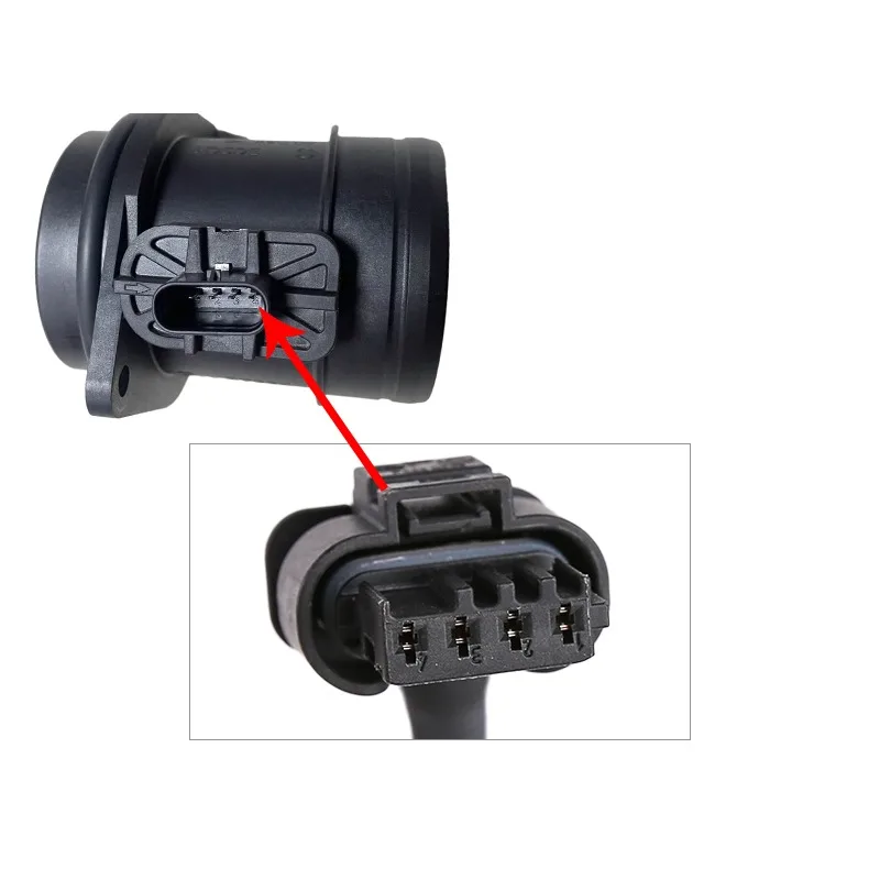 1.6T 1.8T Air Flow Meter Plug 4Pin for Peugeot 308 408 508 2008 3008 4008 5008 for Citroen C5Aircross C6Aircross C3XR C4L C5X