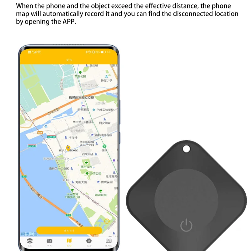 Xiaomi GPS Tracker Bluetooth 5.0 Anti-verloren GPS Mini-apparaat Huisdier Kindertas Portemonnee Tracking Smart Finder Locator voor IOS Android