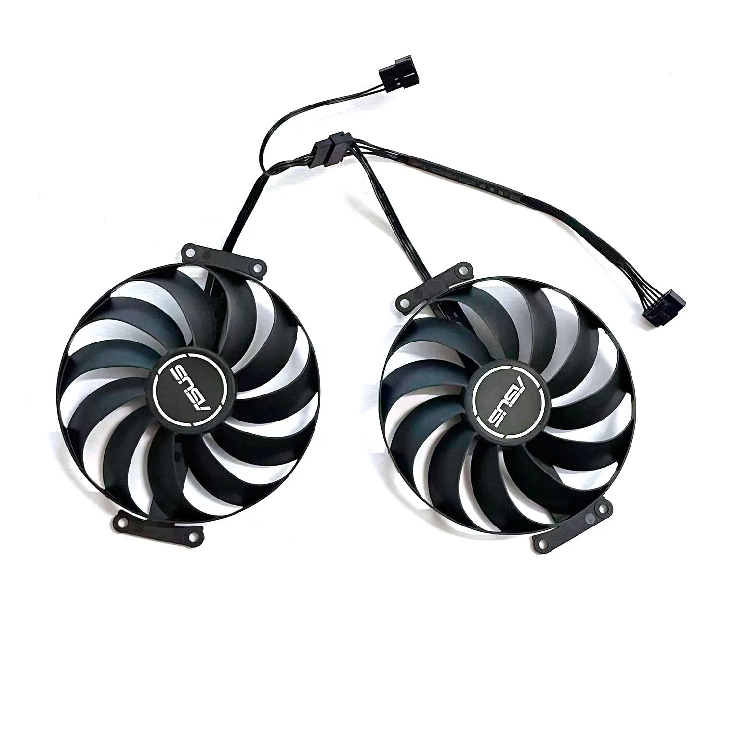 ASUS RTX 3070 3060 Ti 듀얼 OC 선풍기 GPU 선풍기, C1010U12S 95mm, 7 핀, DC 12V, 0.45A, 2 팬, 신제품