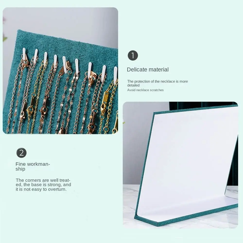 New Large Bracelet Display Rack Flannel Wooden Display Stand 12/24 Hooks Jewelry Props Bracelet Display Board