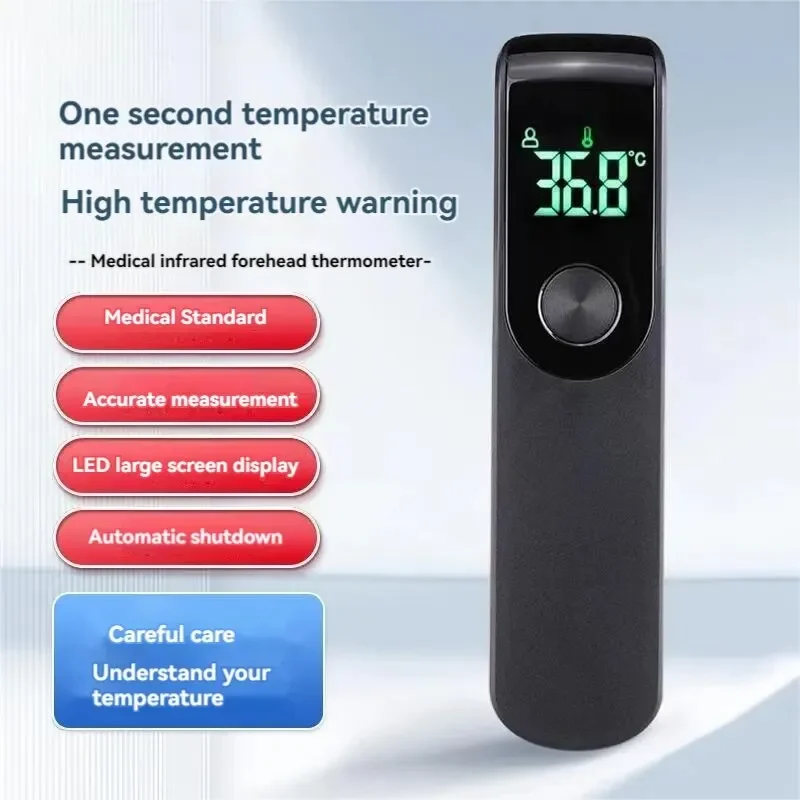 Frontal Temperature Gun Non-Contact Electronic Thermometer Mini Infrared Home Thermometer Portable Frontal Thermometer Gun