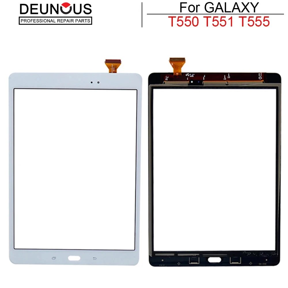 

New 9.7" For Samsung Galaxy Tab A 9.7 SM-T550 SM-T551 SM-T555 T550 T551 T555 Touch Screen Digitizer Sensor Glass Lens Panel