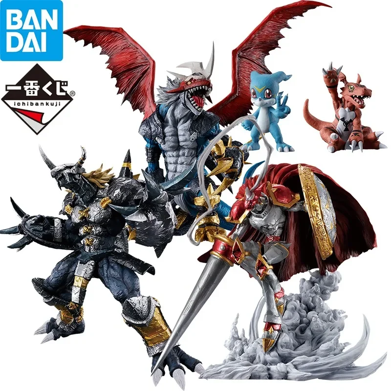 

Bandai Digimon Ichiban Two Forces that Emit Light Dukemon Imperial Dramon Black War Greymon Anime Figure Action Model Toys