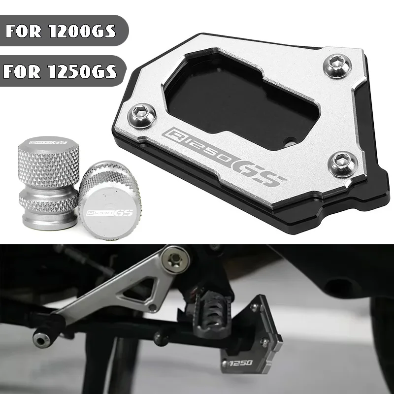 R1250GS R1200GS For BMW R1250 GS Adventure 2021 2022 R 1250 1200 GS GSA gs1250 HP Motorcycle Kickstand Side Stand Extension Pad