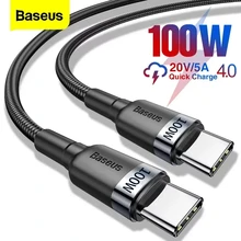 Baseus 100W5A USB C To USB Type C Cable For iPhone 17 16 PD Fast Charging Charger Cord For Macbook Samsung Xiaomi Type-C Cable