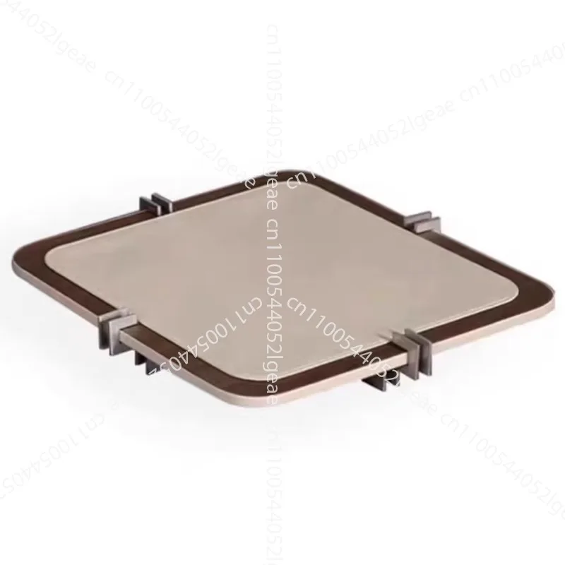 

Simple Decorative Tray Ornament Desktop Glass Handicrafts Hotel Sales Center Soft Decoration Ornament