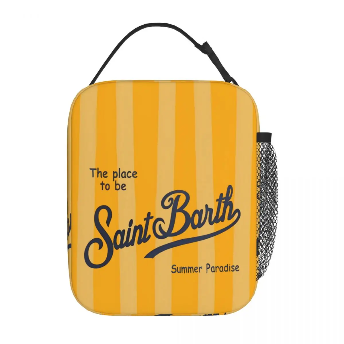 

The Place To Be S-SAINT B-BARTH Insulated Lunch Bag Thermal Bag Lunch Container Leakproof Tote Lunch Box Food Bag Work Picnic