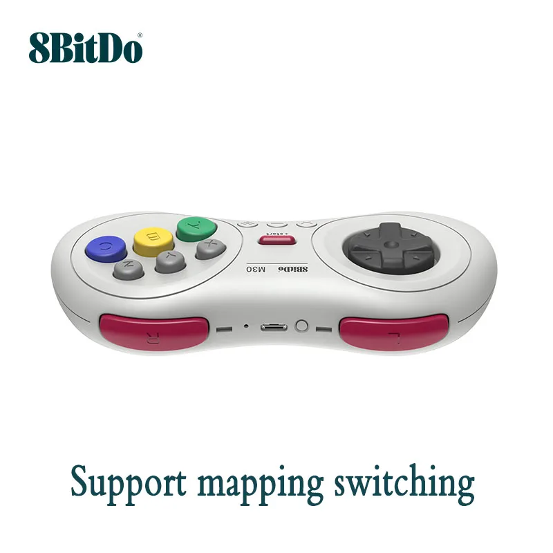 8BitDo M30 Bluetooth Gamepad Game Controller for Sega Genesis Mega Drive Style for Nintend Switch Steam Android Windows