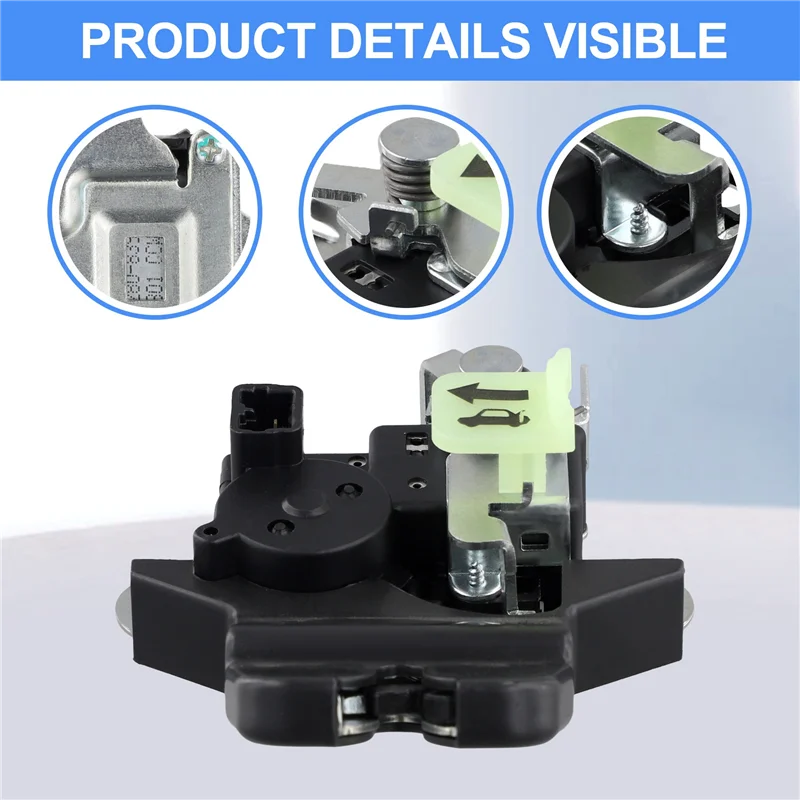 AU28-Защелка задней двери багажника автомобиля 812302T001 81230-2T000 для Kia Optima 2011-2015 Замок крышки багажника