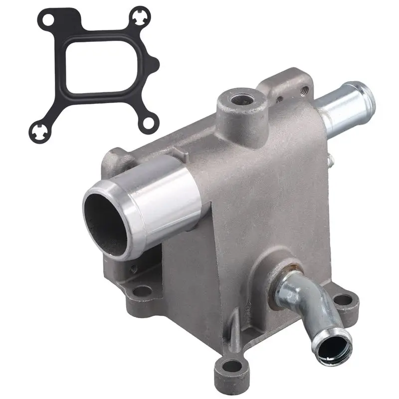 

A64P-LF01-15-17Z Cooling System Water Outlet With Gasket Compatible For Mazda 3 2.0 2005-2010 5 ,6 2005-2010 2.0 2.3