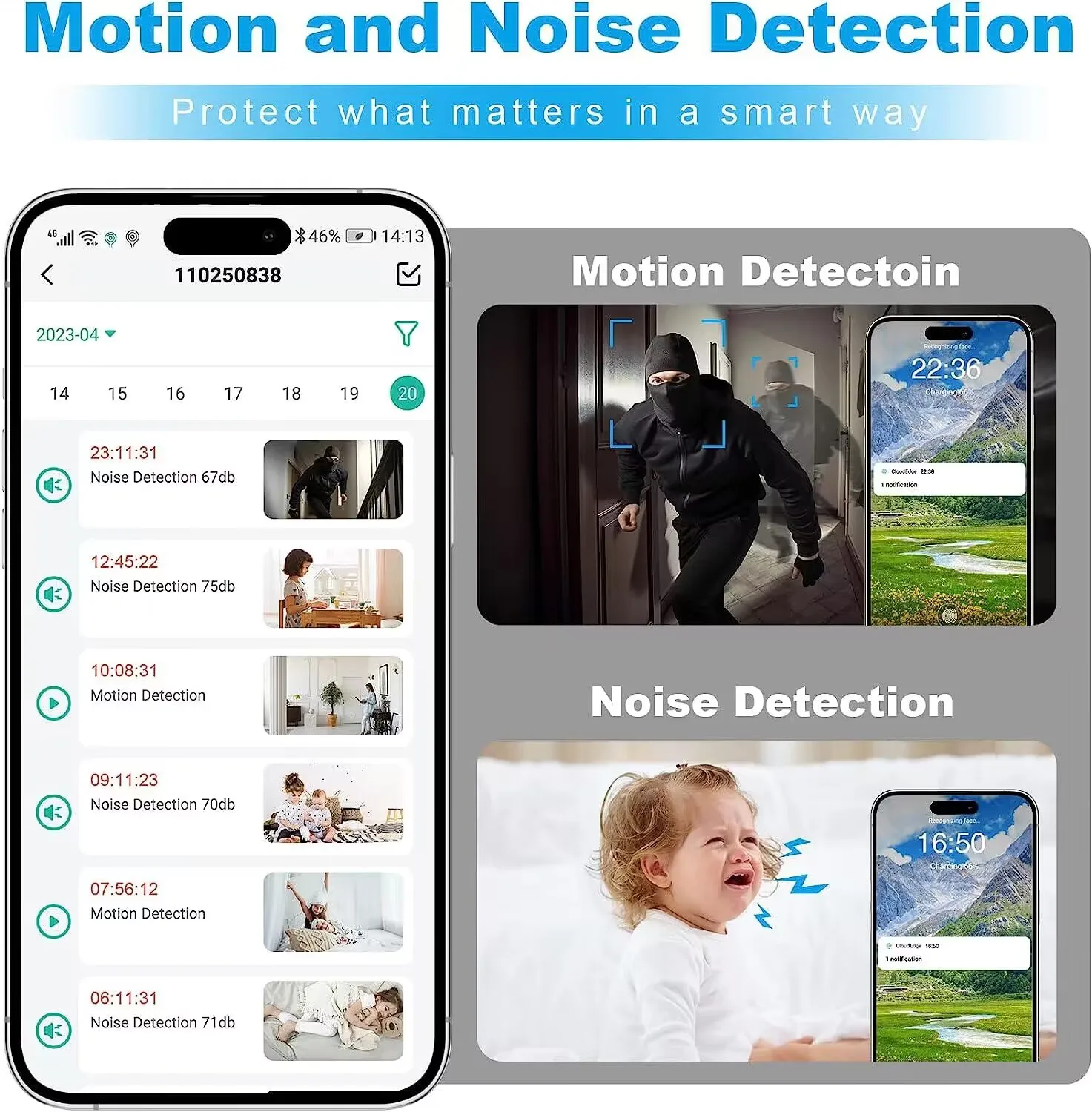 CloudEdge App 5G Full HD 5MP Mini Baby  Camera  360 Degree Rotation Cctv Wifi Camera Indoor Security Camera
