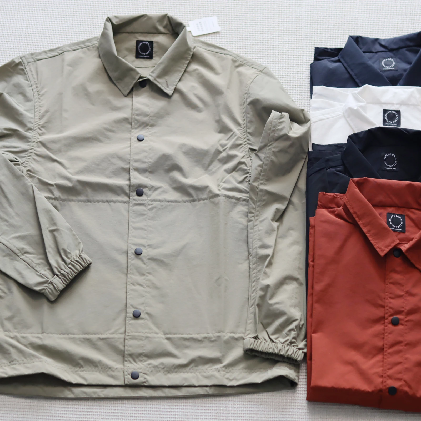 

Yamatomichi Taslan Нейлоновая водонепроницаемая ветрозащитная спортивная куртка-рубашка на открытом воздухе