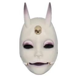 Japanese Prajna Resin Mask, Oni Devil Mask, Halloween Parties, Festivals Supplies, Cosplay, Collectible Party Mask