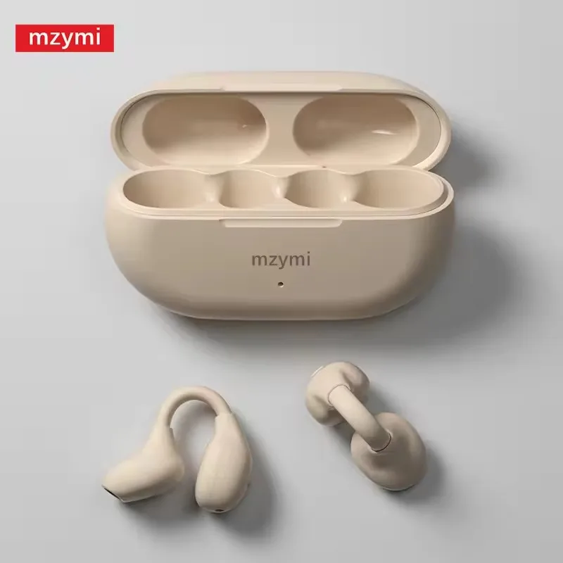 

mzymi C01 Earclip Wireless Bluetooth5.3 Portable Earphone Handsfree call Headphone Sport Runing Headset Noise Canceling Earbud