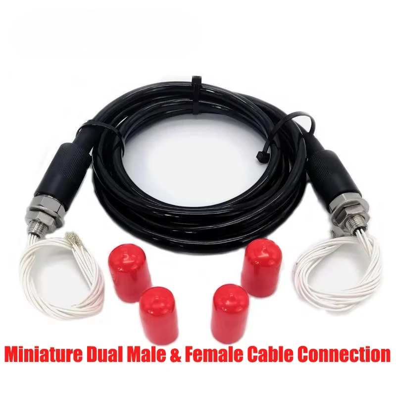 

Водонепроницаемый разъем Subconn IP69K для мокрых сред, морской, двойной (штекер-гнездо), подводный, с контактами для кабеля, для энергетических применений