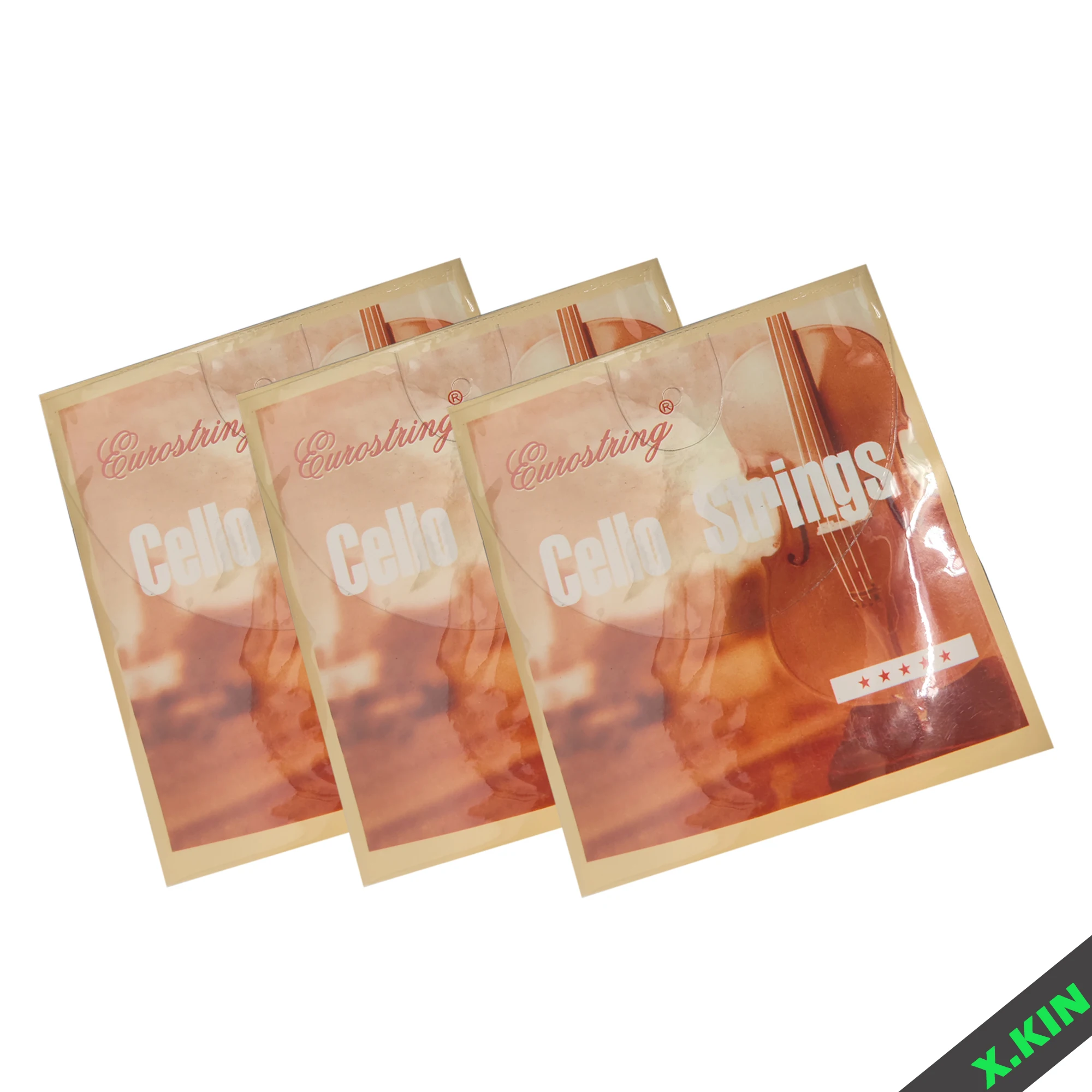 Cello Strings for 4/4 Cello Euro B-Grade Cello String C-G-D-A Full Set