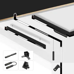 20 Type Magnetic Track Light Any Link And Conductive Module Various Track Accessories
