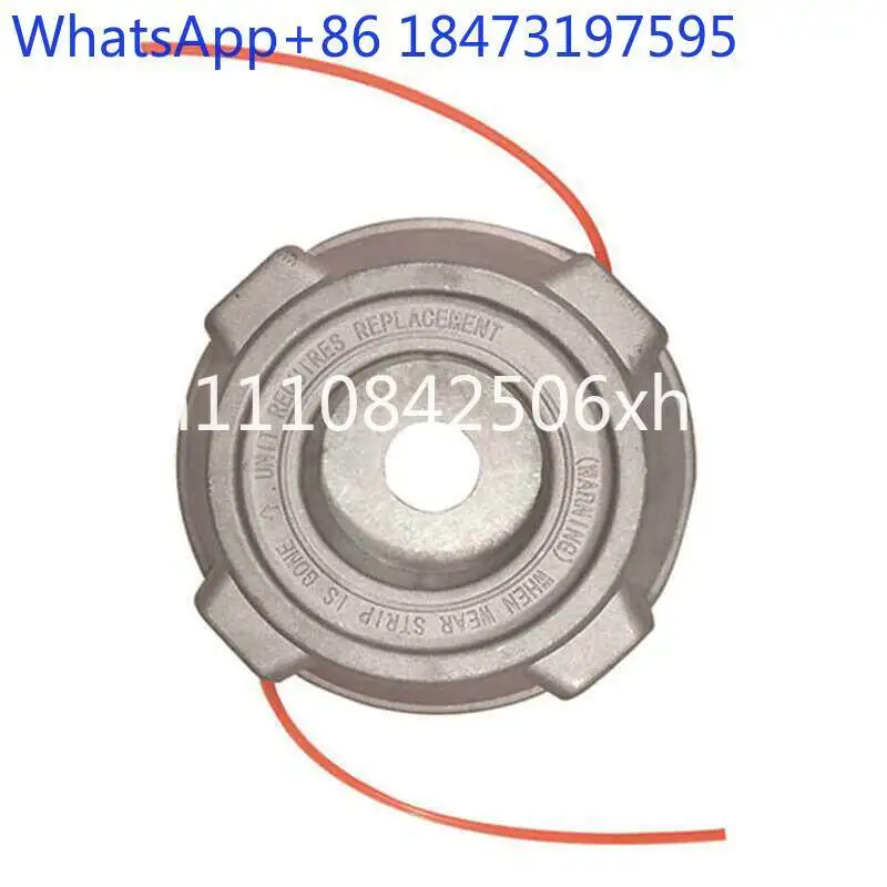 

Small cyclone, large aluminum disc lawn head, lawn mower cutting straw tray metal head, no disassembly and assembly of lawn rope