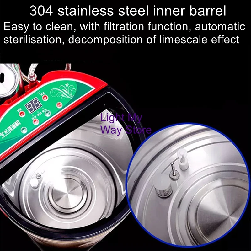 

Automatic electric water heater household intelligent mobile bath machine water storage type portable thermostatic bath machine
