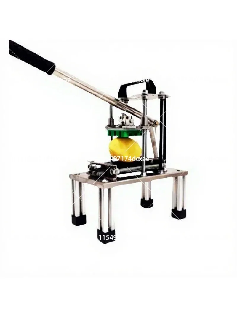 Stainless Steel Potato Cutter Easy Clean Portable Wave French Fries Slicer for Kitchen Vegetable Cutting Tool