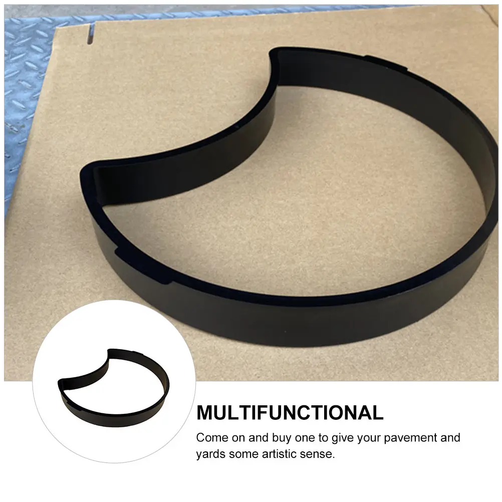 

1Pcs Unique Crescent Shape Garden Paving Mold DIY Stepping Stone Maker Durable Floor Mold for Lawn Decoration