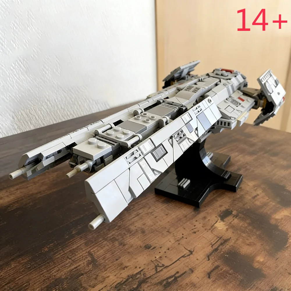 2026 721PCS Helldivers 2  Destroyer Starship Building Blocks Set DIY 75375 Alternate Model Creative Assemble for Kids Toys Gift