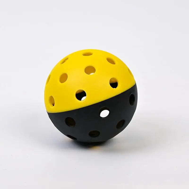 Indoor Pickleball Balls 74mm Standard Size Durable Plastic for Holiday Party Training Recreational Sports