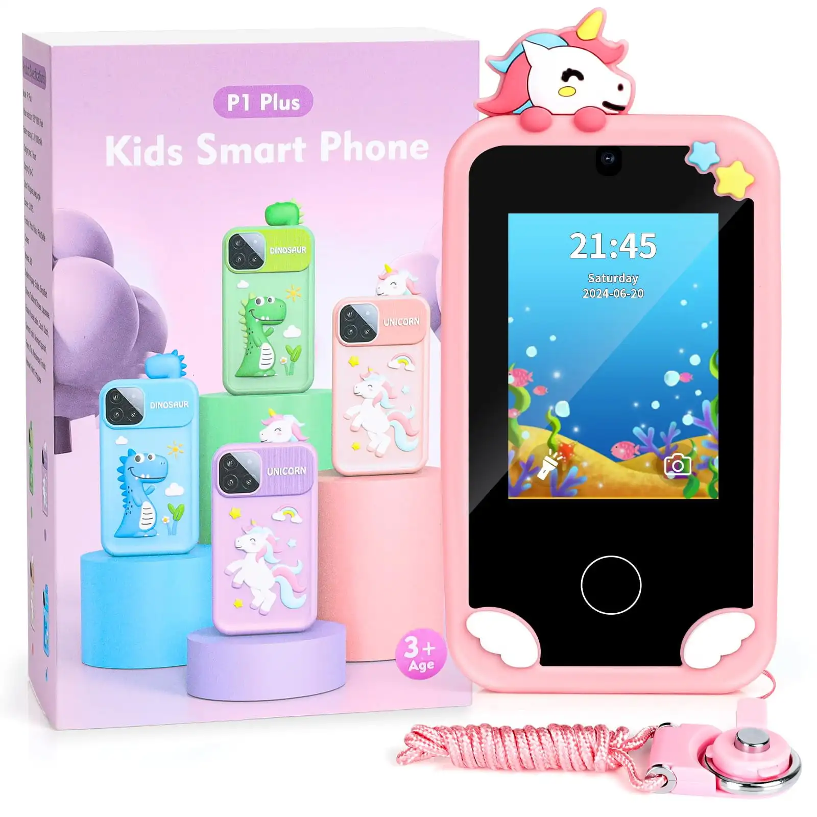 cadeaux-pour-filles-de-6-7-8-9-ans-smartphones-pour-enfants-cadeaux-pour-filles-de-6-a-10-ans-telephone-educatif-pour-enfants-cadeau-d'anniversaire-telephone-de-jeu-pour-enfants