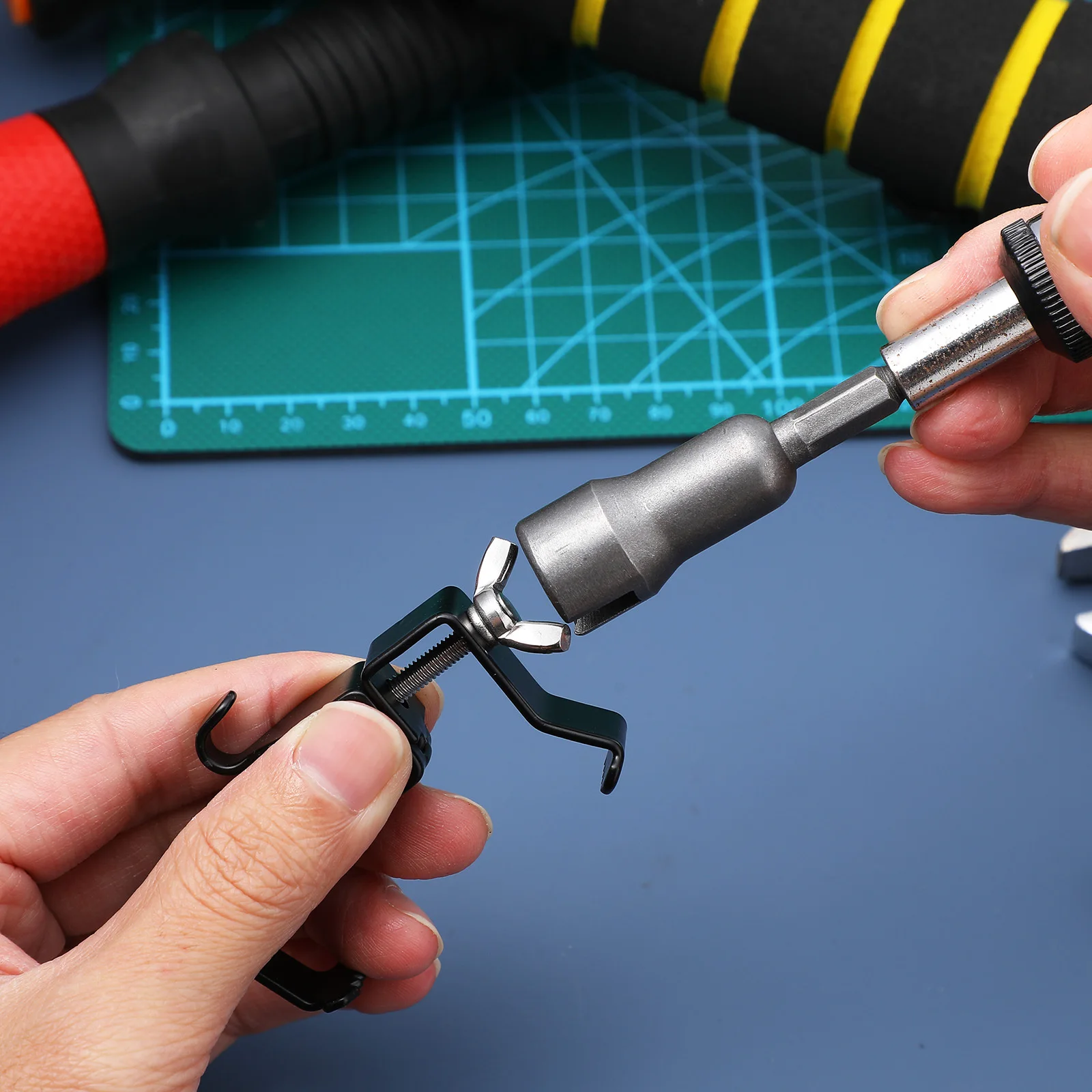 Electric Screwdriver Socket Nut Driver Bit Portable Shank Adapter Tool For Impact Drill Slotted Socket Wrench Hand