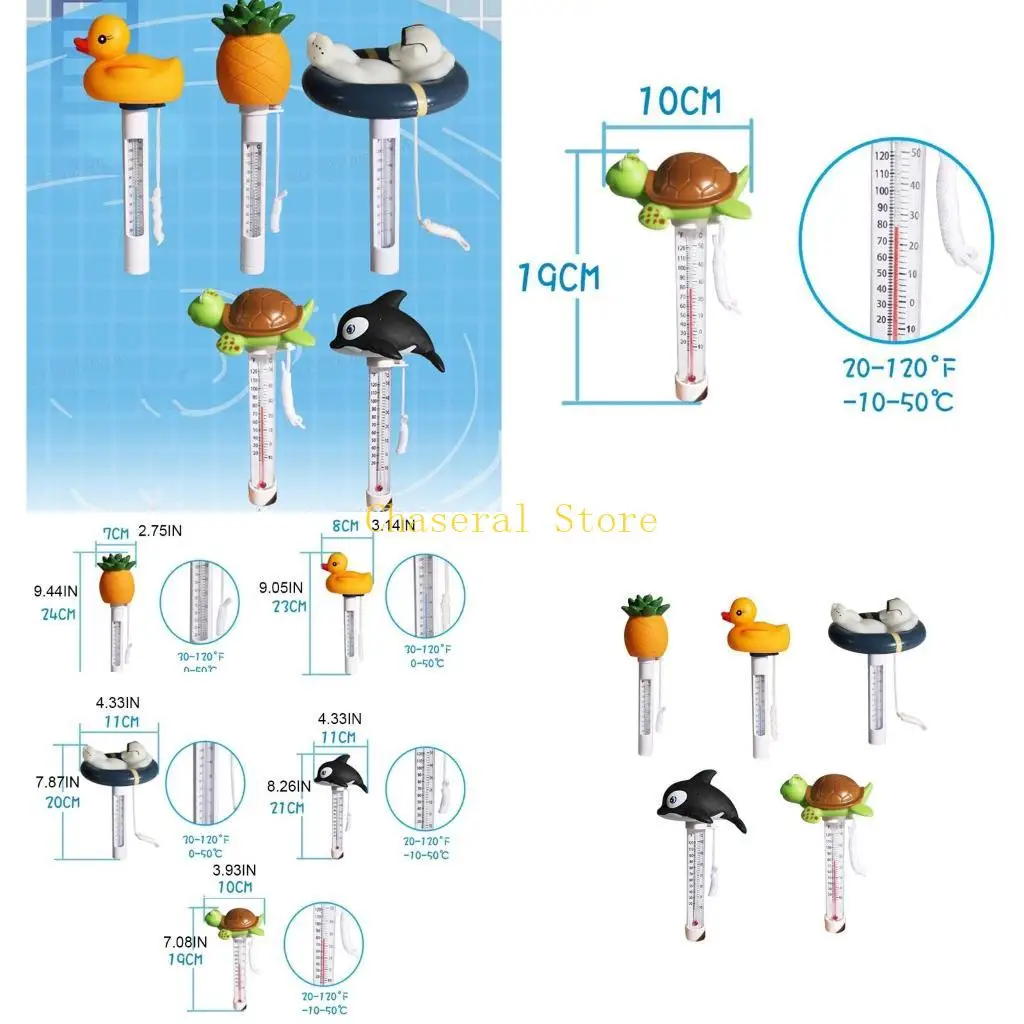 E7CE Infant Bath Tub Water Temperature Tester Floatable Design Celsius Safety