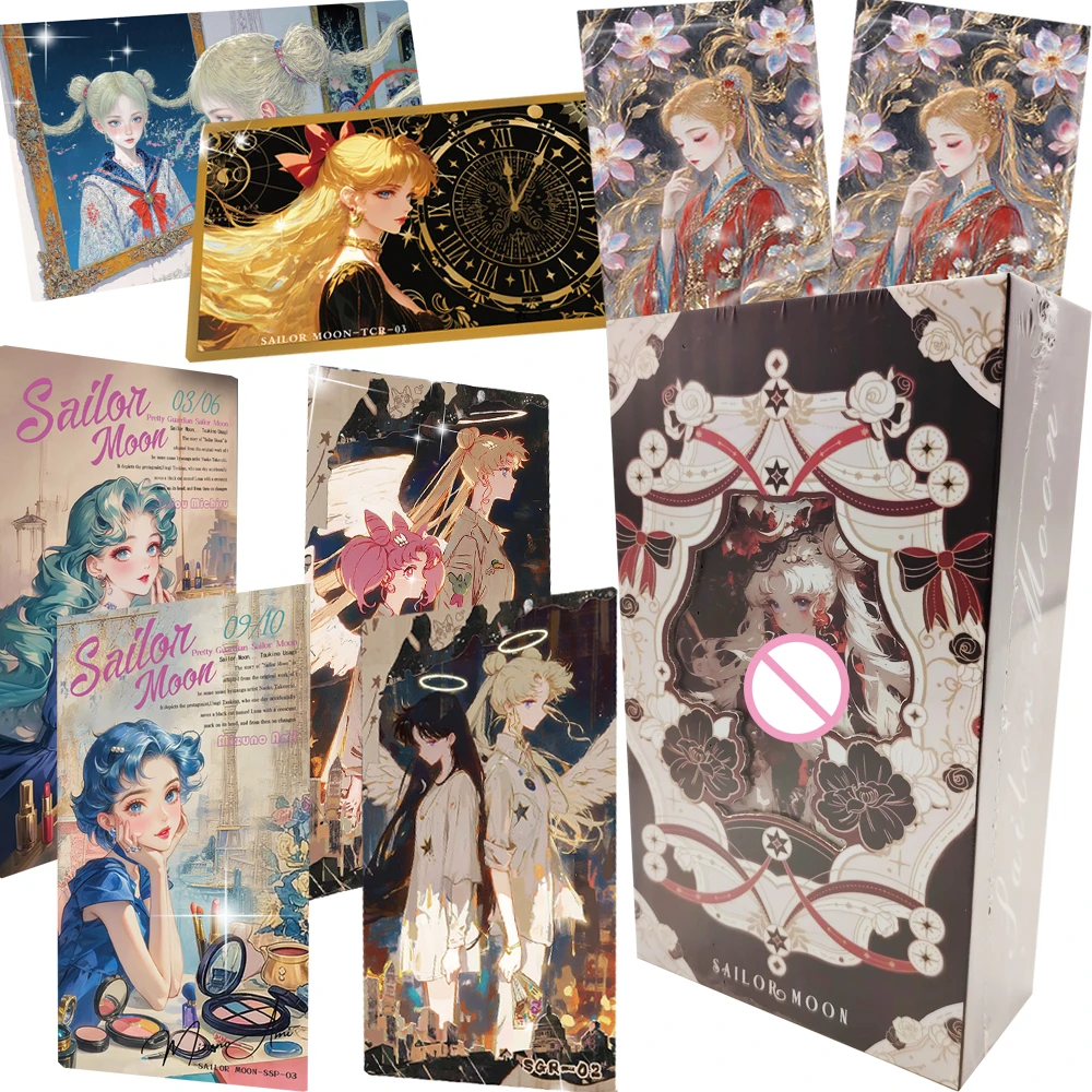 

Wholesale Sailor Moon Exquisite Collection Cards Anime Magical Girl Fairy Tale Princess Elegant Goddess Cards Fun Trendy Gifts