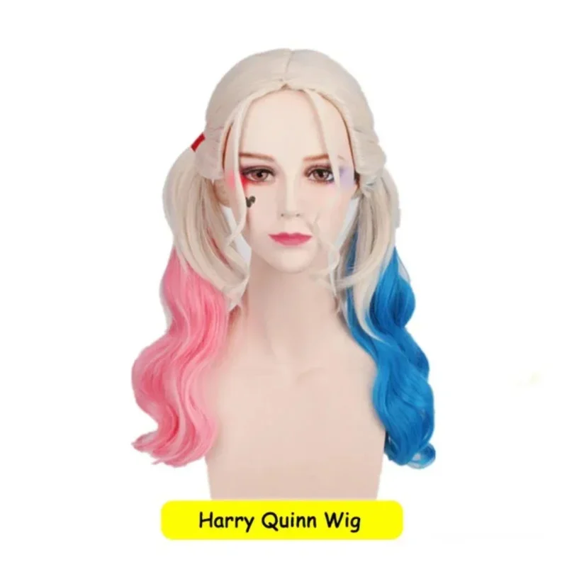 Carnival Kids Girls Suicide Harley Cosplay Costumes Squad Quinn Monster Joker Jacket Suit tattoo stickers Pants Set