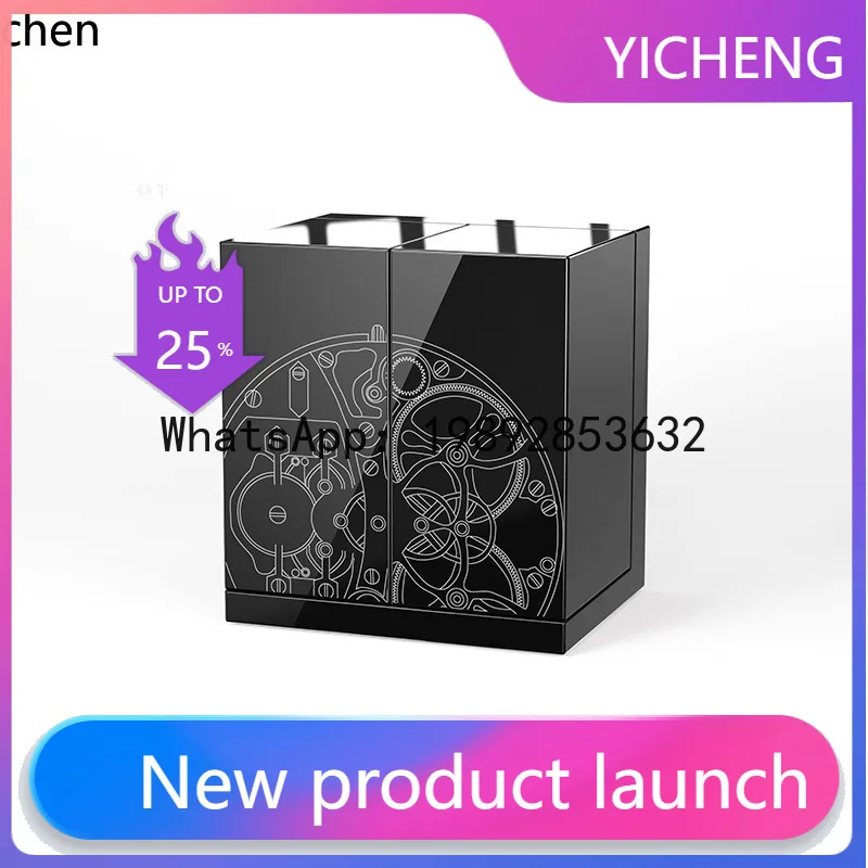 

ZZ watch box, double-door wooden box, high-end watch display case for showroom decoration