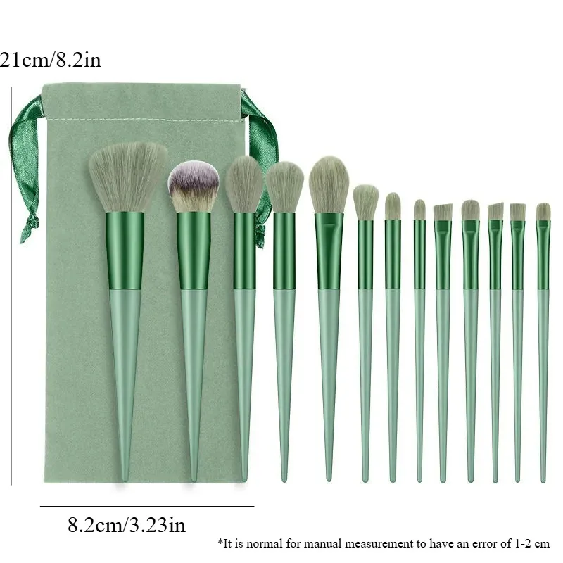 13pcs Makeup Brush Set Premium Soft Bristles - Professional Cosmetic Brushes Kit /Make Up Tools